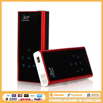 New Android 4.2.2 Mini DLP Pocket Projector 854X480p Full HD Support